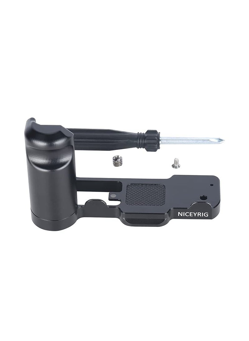 NICEYRIG NICEYRIG Side Grip for Sony ZV-1 Vlog Vlogging 4K Camera, Extension Bracket with Quick Release Base Plate for ARCA Standard - 465  - Image 1