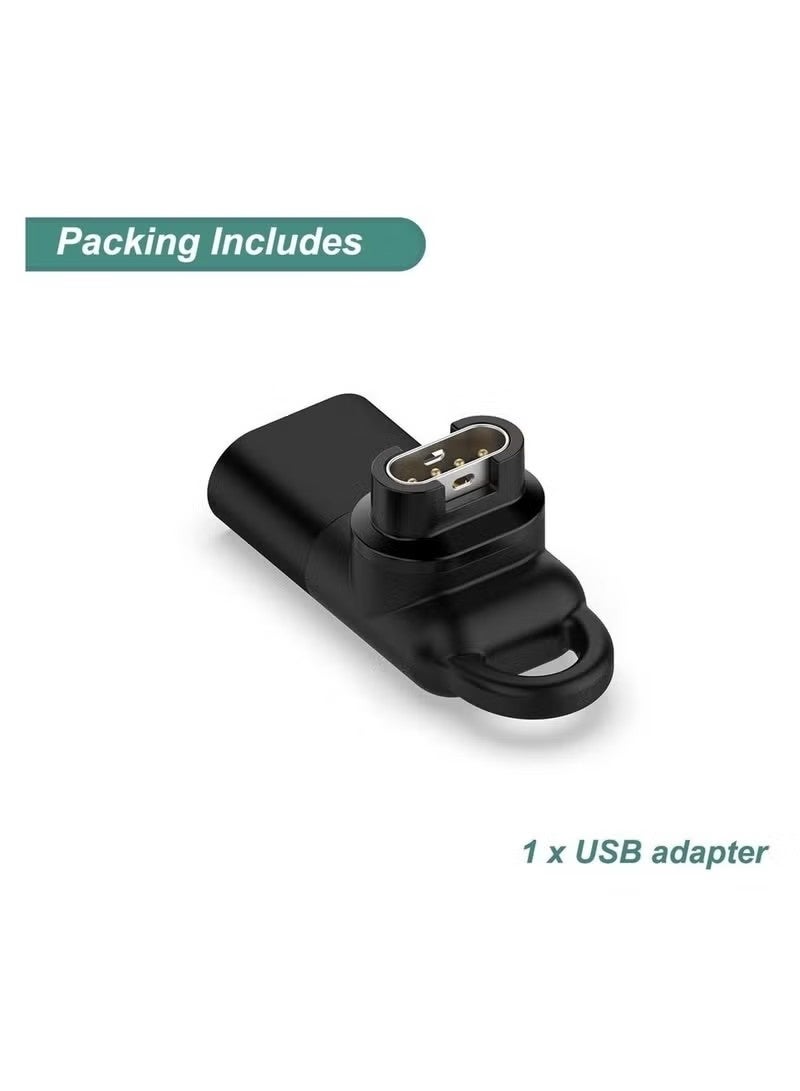 محول شحن من النوع C إلى Garmin لساعات Garmin Fenix ​​7 / 7X / 6 Pro، وForerunner 245 / 945 / 955، وVenu Sq، وVivoactive 4 / 4S، وInstinct 2 - Image 5