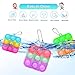SINFOX 57PCS Party Favors for KidsFidget Toys Bulk Its Birthday Party Favors for Toddlers Adult Small Classroom Prizes Box Fidgets Toys for Kids Goodie Bag Stuffers Treasure Chest Bubbles Poppers - Image 3