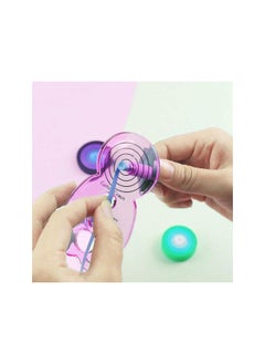 Paper Quilling Tools Slotted Kit, Handmade Rolling Curling Paper Quilling Kits, 9 Colorful Quilling Needle Pen for Paper Cards Art Craft DIY, Total