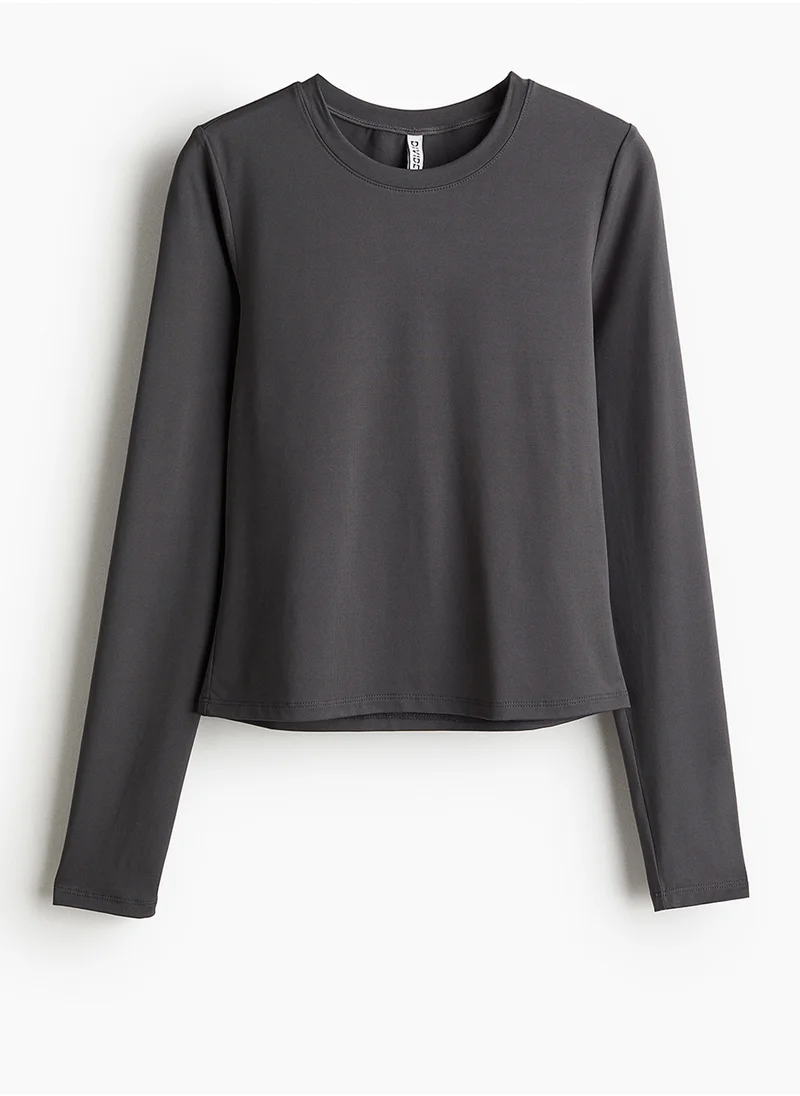 اتش اند ام Long-Sleeved Microfibre Top