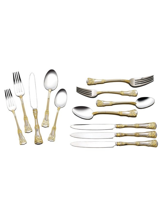 ROYAL ALBERT طقم أدوات مائدة رويال ألبرت أولد كانتري روزز 20 قطعة - Image 2