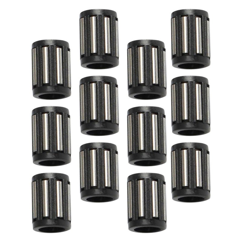 50Pcs Drawn Cup Needle Roller Bearings Unsealed High Load Black Cage Components - Image 2