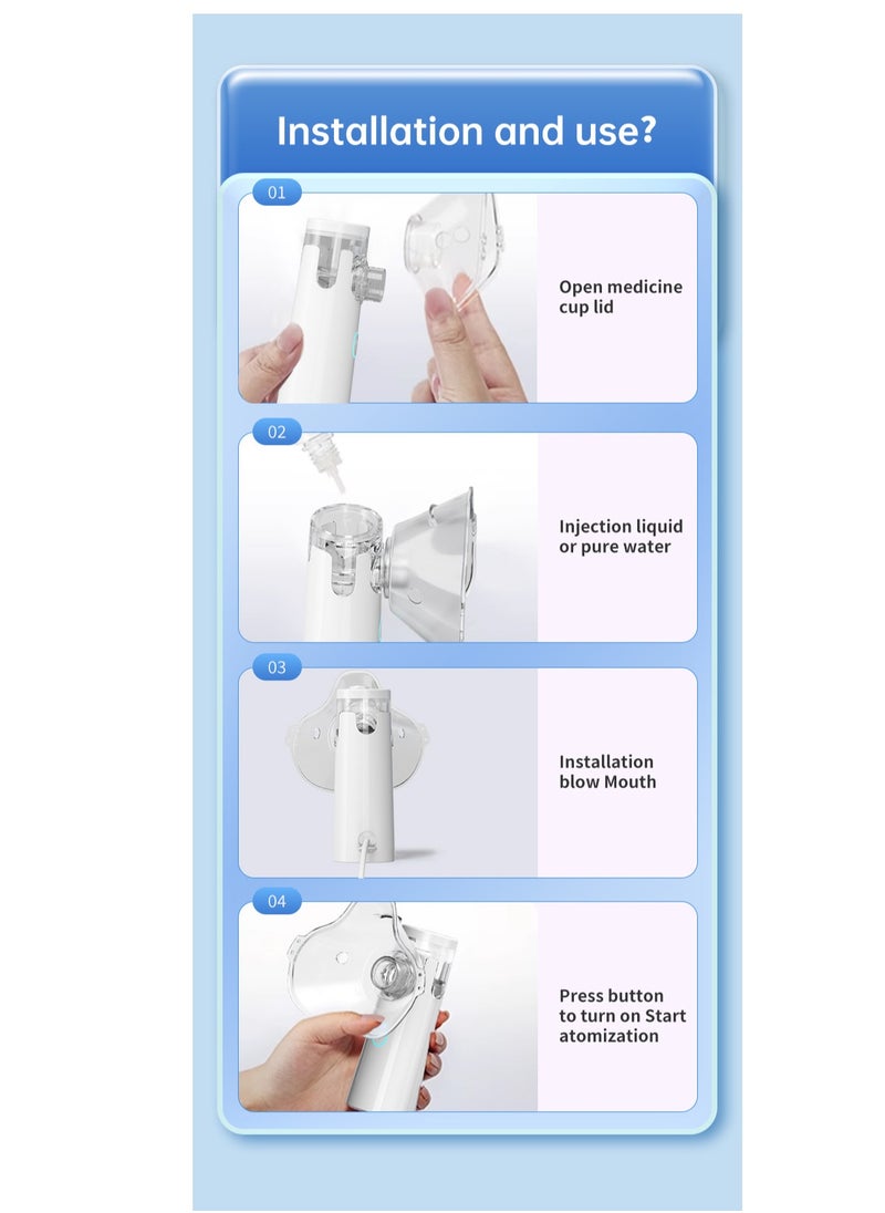 OASIS-TH Ultrasonic Inhaler Mesh Nebulizer  - Image 5
