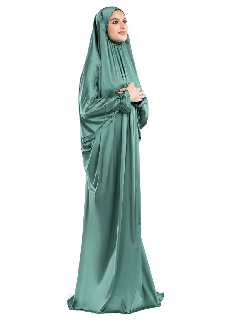 Urban rugs Jade Satin Islamic Prayer Wear - Image 2