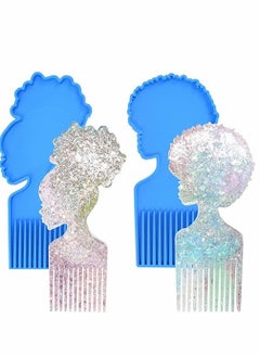 Y&D Comb Molds 2 Pcs Hair Resin for DIY Epoxy Casting Crafts Supplies  - Image 1