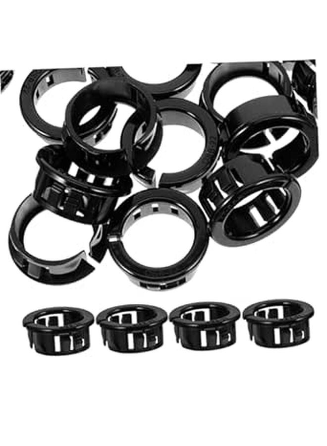 50 Pcs Open Style Cable Grommets Snap Bushings For Wire Organization Easy Installation - Image 1