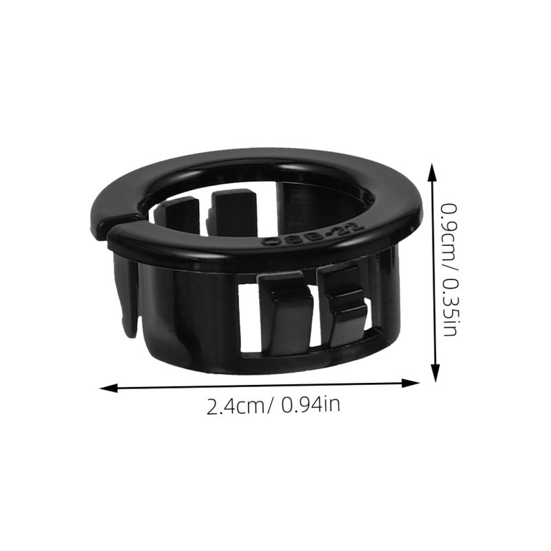 50 Pcs Open Style Cable Grommets Snap Bushings For Wire Organization Easy Installation - Image 4