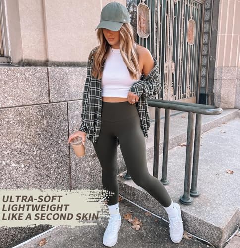 Laite Hebe 3 Pack Leggings for Women-No See-Through High Waisted Tummy Control Yoga Pants Workout Running Legging Large-X-Large - Image 3