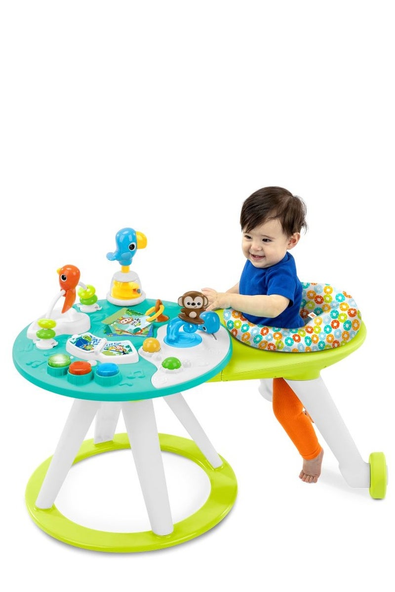 Bright Starts Around We Go 2-in-1 Walk-Around Activity Center & Table - Playful Paradise - 6 - 24 months - Image 2
