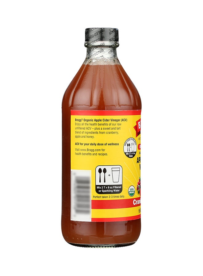 Bragg Organic Apple Cider Vinegar With Cranberry  - Image 2