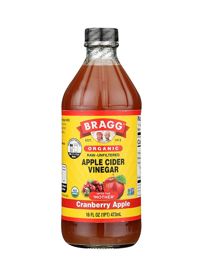 Bragg Organic Apple Cider Vinegar With Cranberry  - Image 1
