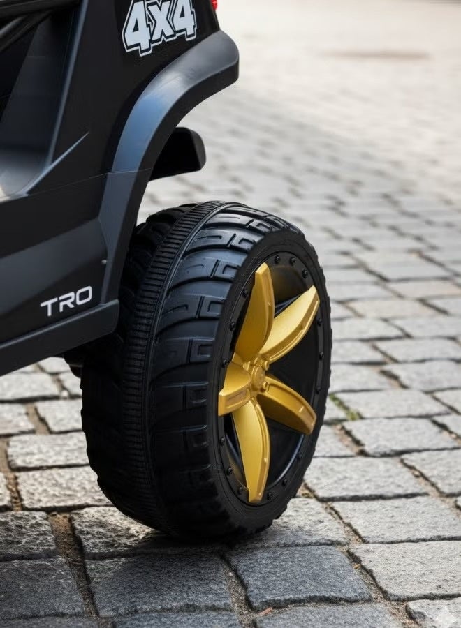 Large electric children's car - Toyota Jeep - 4x4, 4 motors, 2 seats, with remote control and LED lights - Image 4