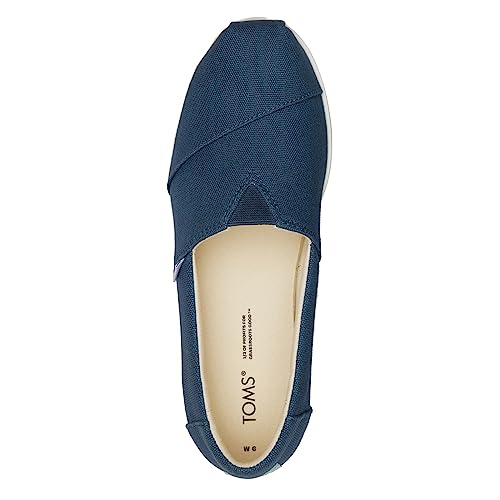 TOMS Women's Alpargata Midform Loafer Flat, Majolica Blue, 9.5 - Image 5