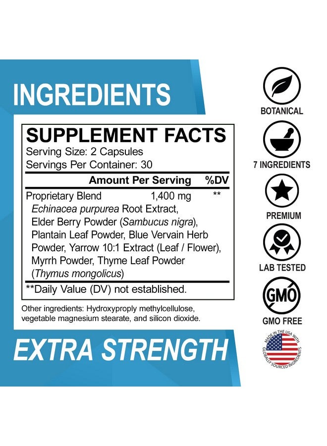 dr.bo Lymphatic Drainage Supplements Pills - Lymphatic Support Total Herbal Cleanse Products with Echinacea Lymph System Support Supplement for Nodes Legs & Neck - Lymph Node Detox Cleanse System Drainage - Image 4