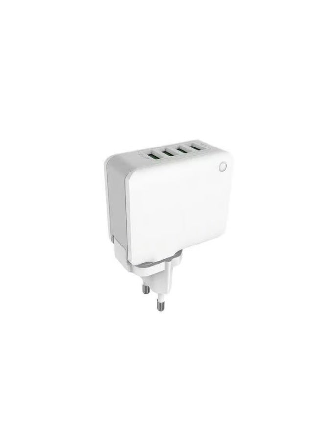 LDNIO A4403 22W Fast Wall Charger with 4 USB Ports and Micro USB Cable. - Image 2