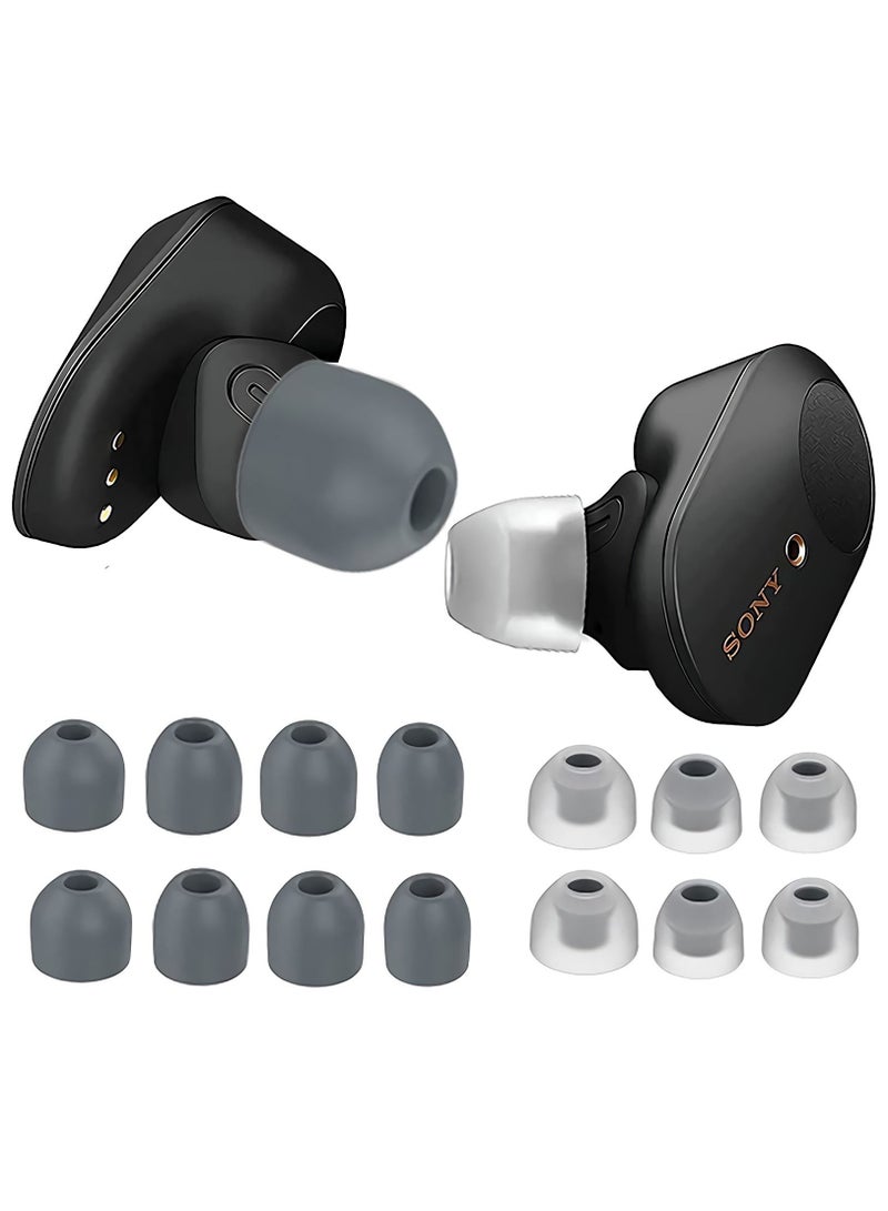 SYOSI Silicone Ear Plugs Accessories for Sony WF-1000XM4/WF-1000XM3 Eartips in-Ear Earbuds Silicone Soft Ear Cushions Tips Covers Eargels for WF-1000XM4 Headphones 7Pairs