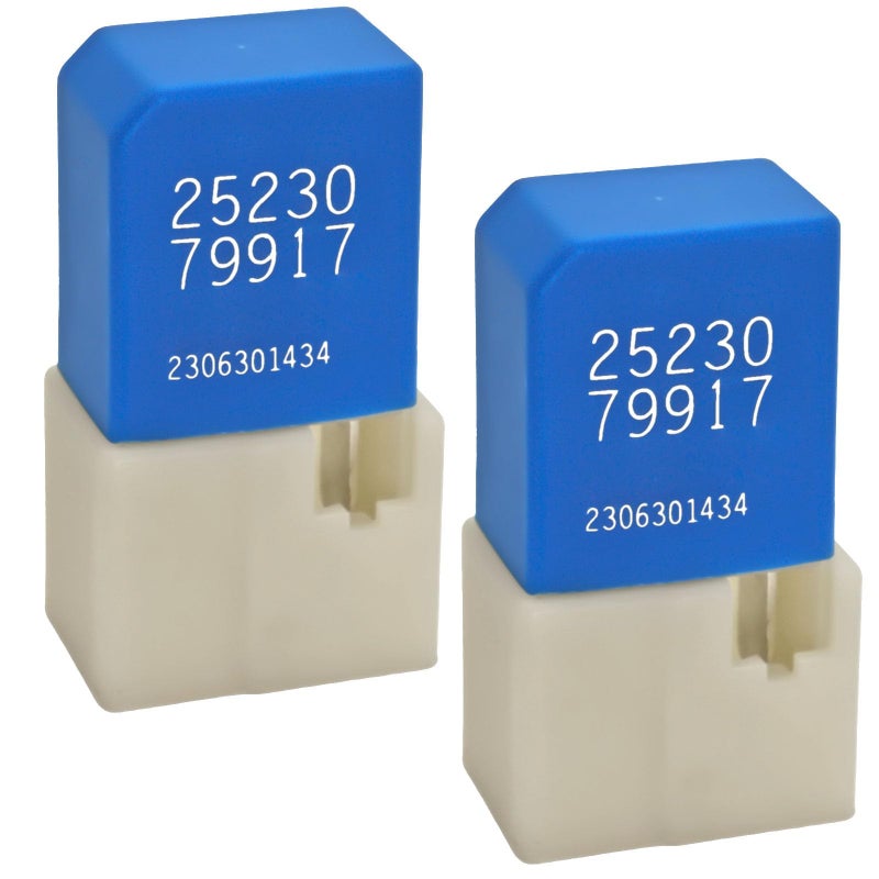 Casalytics 2523079917 4 Pin Relay Pack of 2 Compatible with Nissan Pathfinder Versa Maxima and Infiniti - Image 3
