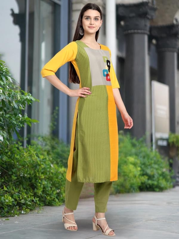 Tee Projekt Printed Crepe Kurti for Women ll Vibrant Colour Kurti (Pack of 6) - Image 5