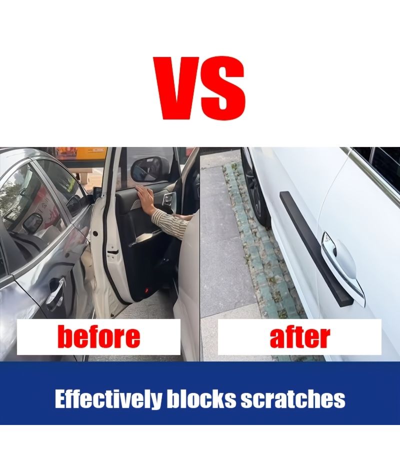 Magnetic Car Door Edge Guard Strip Anti Collision Protector Universal Bumper Strips For Parking 2pcs - Image 3