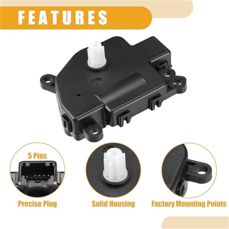 Wivplex HVAC Heater Blend Door Actuator for Ford Taurus 2008-2019 - Image 5