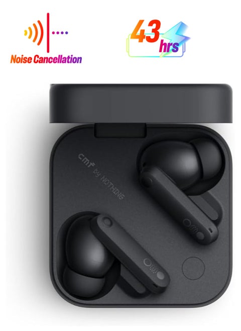 CMF Buds Pro 2 With Smart Dial, Up to 43 Hours Battery Life  - Black