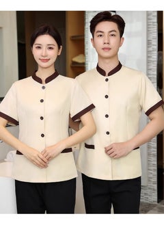 KUYING New Summer Cleaner Work Clothes 