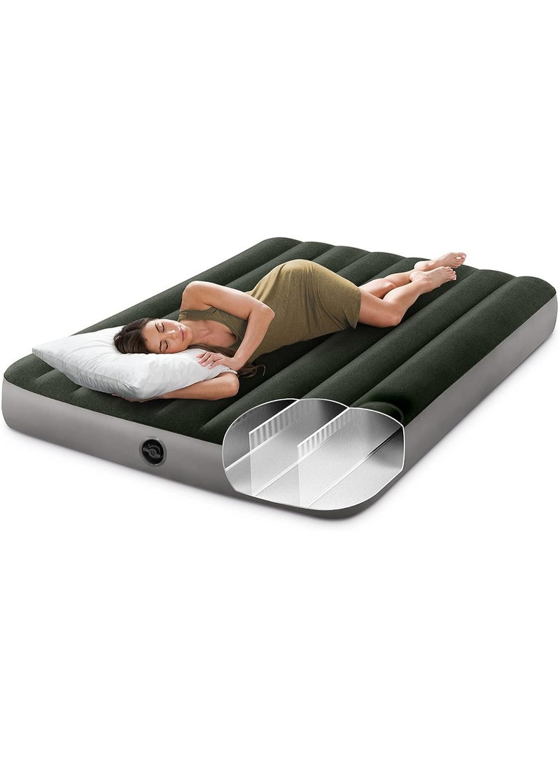 INTEX Twin Dura Beam Prestige Fiber Tech Inflatable Mattress- 137 x 191 x 25 cm  - Image 3