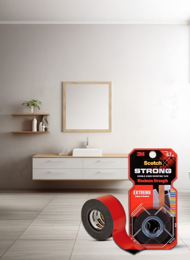 3M Double-Sided Strong Adhesive Tape – Multifunctional, Waterproof, UV & Temperature Resistant - Image 4