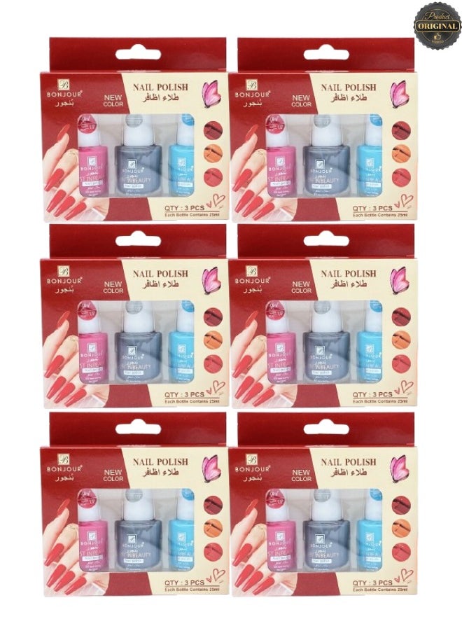 ROVAL 18 Pieces Nail Polish 25ML  - Image 1