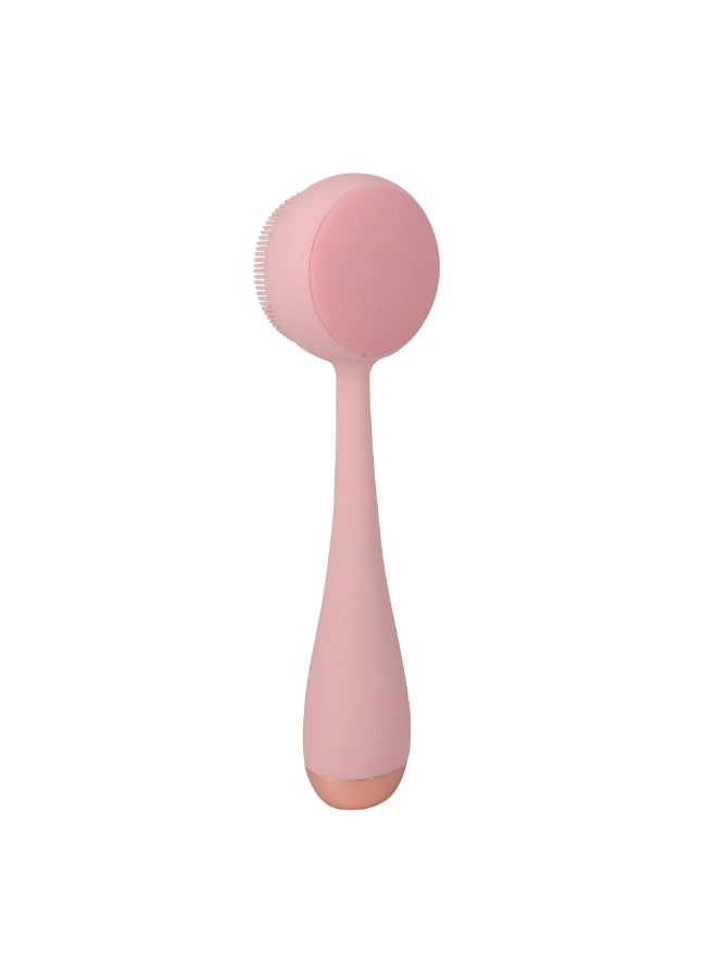 PMD Beauty جهاز تنظيف الجسم - جهاز تنظيف ذكي مع فرشاة سيليكون و3 ملحقات قابلة للتبديل مقاوم للماء بتقنية SonicGlow لتنظيف، تقشير، تدليك الجسم، خدود - Image 3