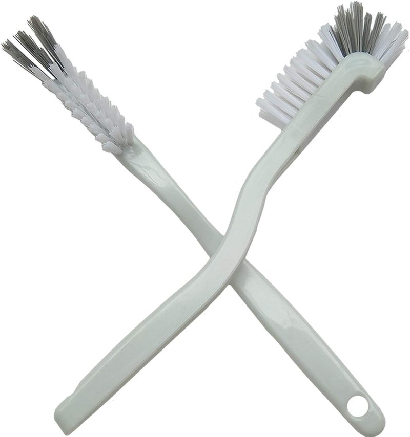 AncBace Dish Brush Kitchen Cleaning Brush Bottle Brush Bathroom Scrub Brushes Sink Household Pot Pan Edge Corners Tile Lines Brush with Stiff Bristles - Image 1