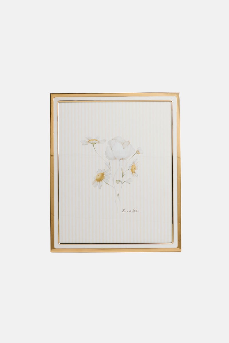 Enchante Accessories Floral Pattern Photo Frame, Multicolor - Image 1
