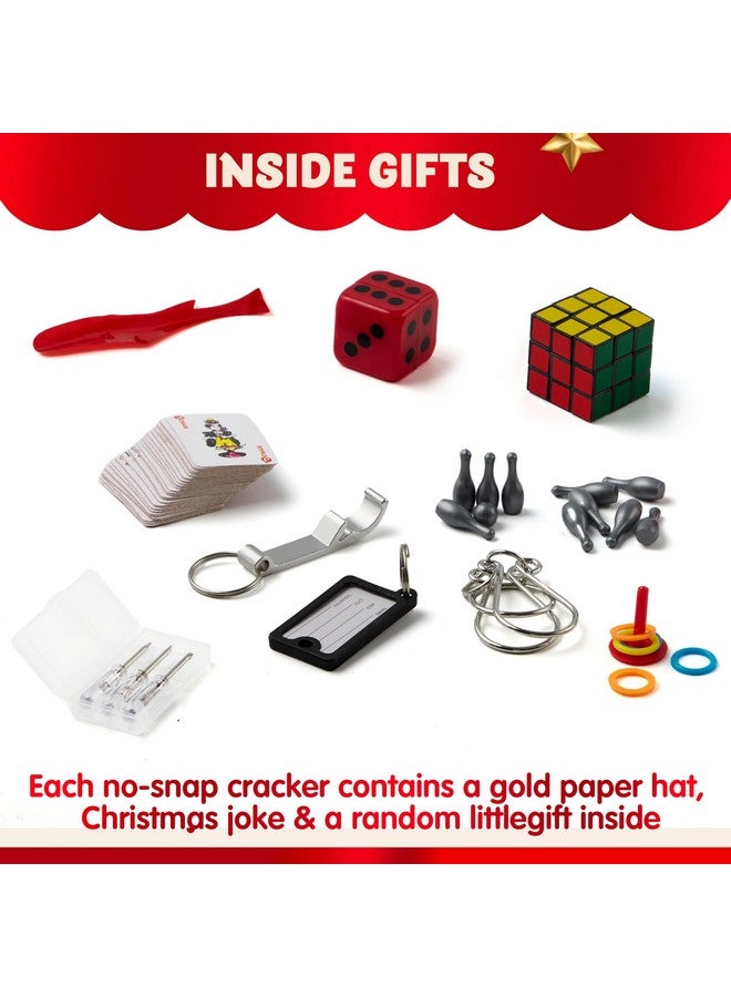 جوين مجموعة من 12 قطعة من هدايا حفلات الكريسماس غير القابلة للكسر من JOYIN مع شخصيات الكريسماس ومستلزمات حفلات العطلات للأطفال والكبار وحفلات الكريسماس والعشاء والعطلات - Image 5