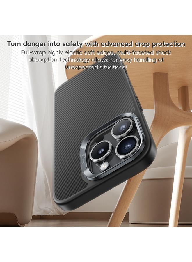 Benks Case For iPhone 16 Plus MagSafe Kevlar Fiber Ultra-thin Shockproof Phone Case - Image 5