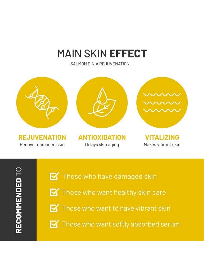 BRÜUN Sd Control Salmon Dna Ampoule Micro Needling Korean Serum Booster For Face And Body To Use With And Without Derma Pen Microneedling Skin Care Serum 1.18 Fl.Oz - Image 3
