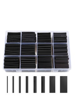 KASTWAVE 625pcs 8 Sizes Heat Shrink Tubing, Heat Shrink Tube Wire Shrink Wrap UL Approved Ratio 2:1 Electrical Cable Wire Kit with Case  - Image 1