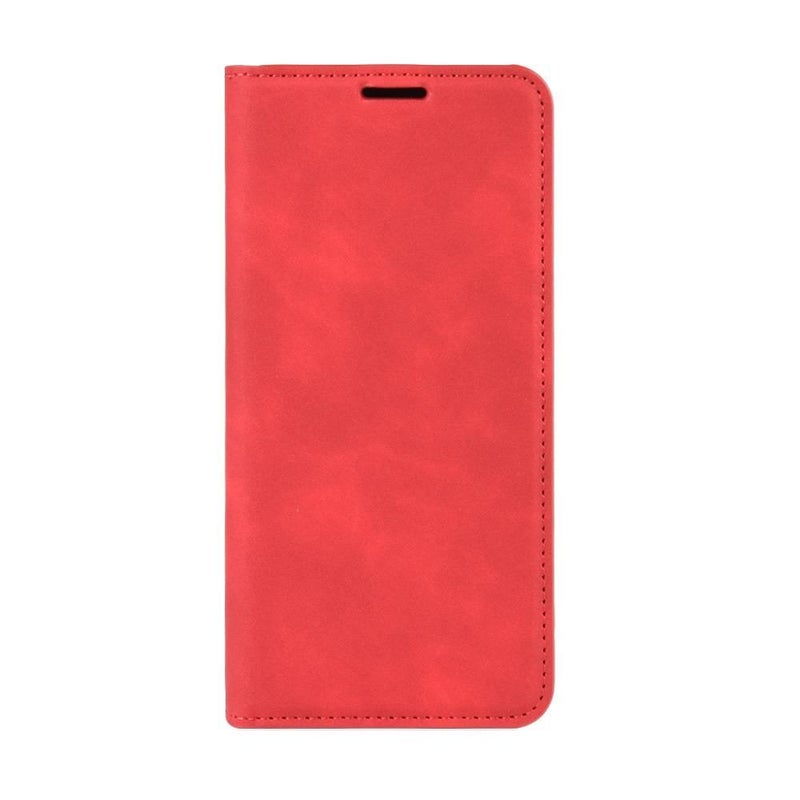 MagSafe Case | Shockproof Cover for samsunggalaxyf12/galaxym12 | Red | PU | Card Holder | Drop Protection - Image 1