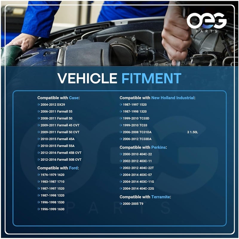 Parts Player قطع غيار OEG بدء تشغيل جديدة متوافقة مع جرار تيراميت T9 103-15 بيركنز ديزل SBA18508-6550 SBA18508-6551 18508-6550 18508-6551 M001T66081 SBA18508-6550 SBA18508-6551، SMT0220، 41048049، 41048049R - Image 4
