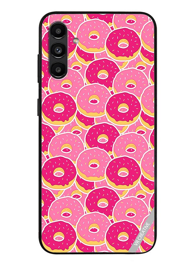 VR CREATIVE Protective Case Cover For Samsung Galaxy A13 5G Pink Donuts Design Multicolour - Image 1