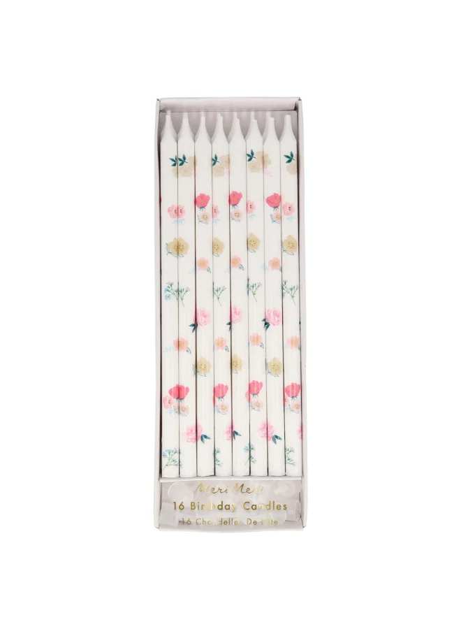 Meri Meri Tapered Floral Candles