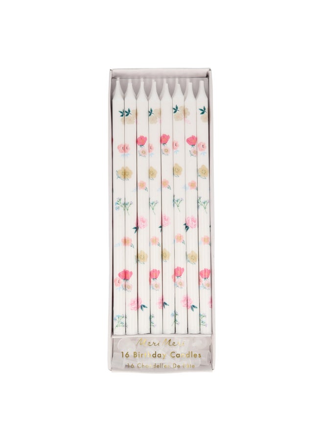 شموع زهور مخروطية