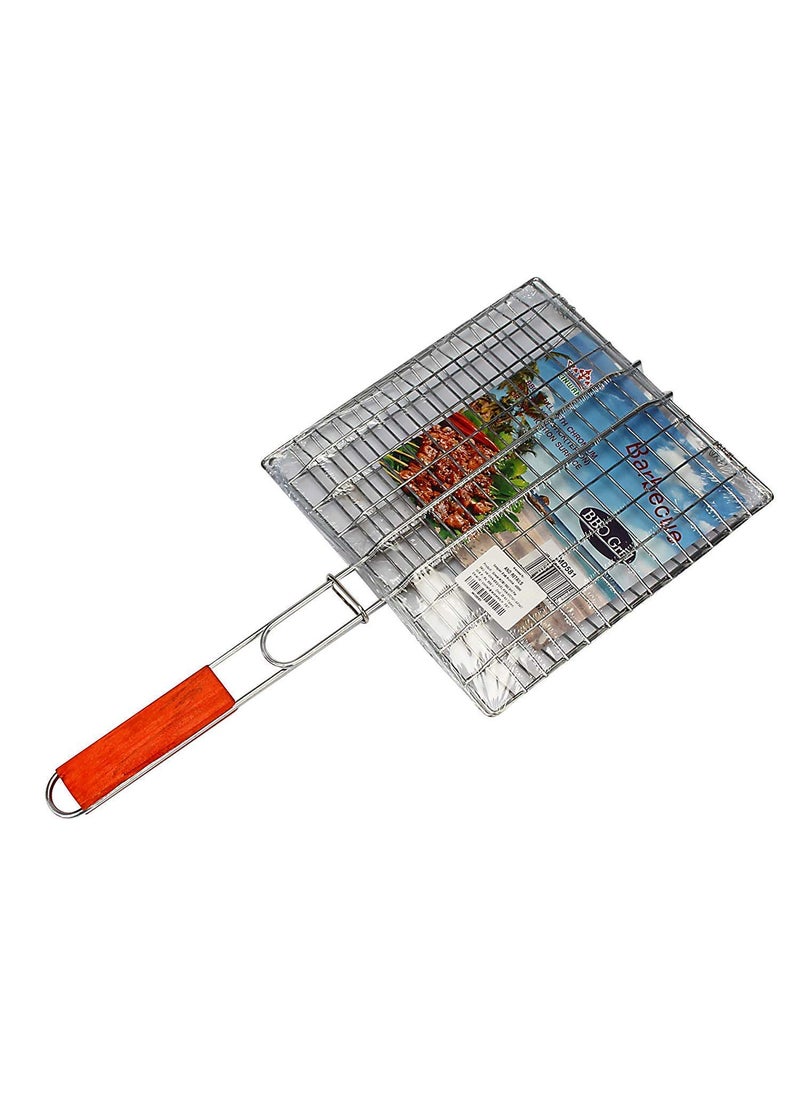 Shelzi Shelzi BBQ Grill Squre Accessory for Fish Meat Vegetable Mini Wire mesh net  - Image 1