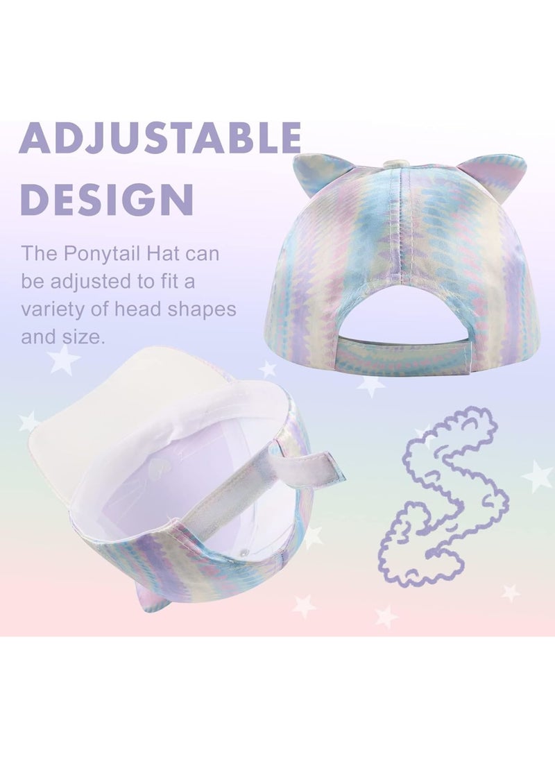 SOLARAE Girls Baseball Cap, Kids Sun Hat - Image 5