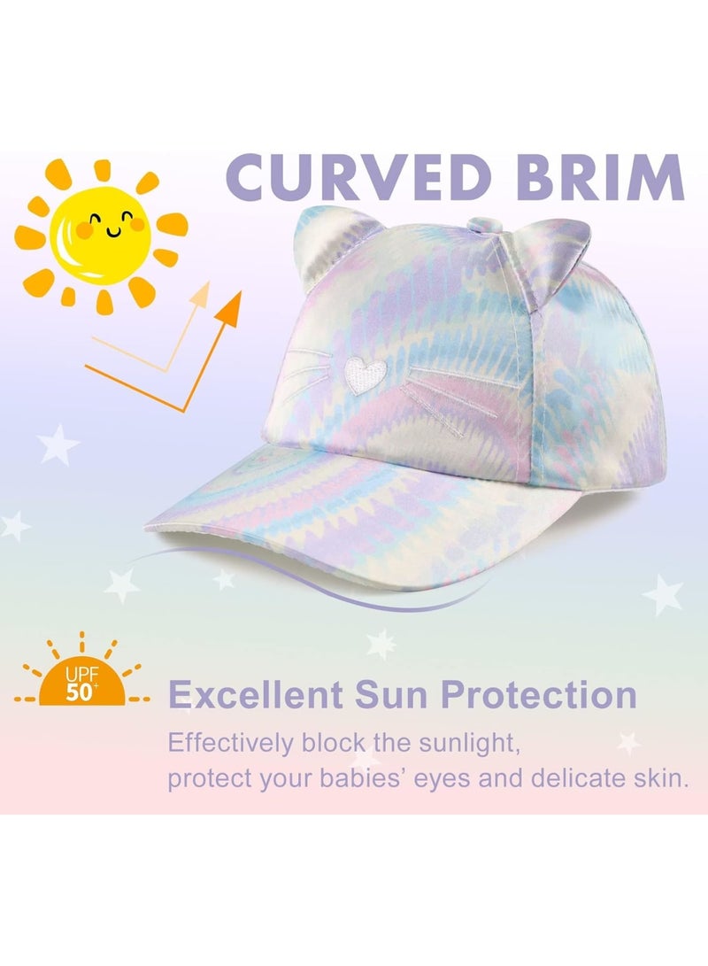 SOLARAE Girls Baseball Cap, Kids Sun Hat - Image 4