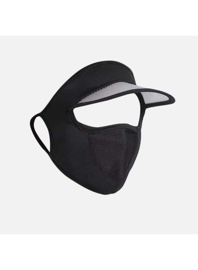 Women Face Cover Mask with Hat Brim for Riding Traveling Outdoor Sports  - Image 2