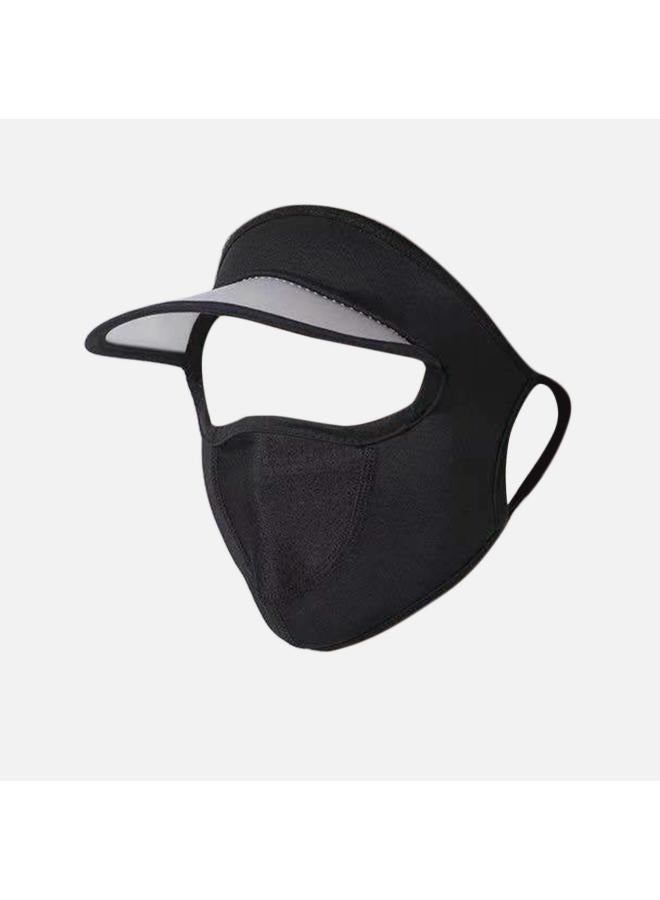 Women Face Cover Mask with Hat Brim for Riding Traveling Outdoor Sports  - Image 3