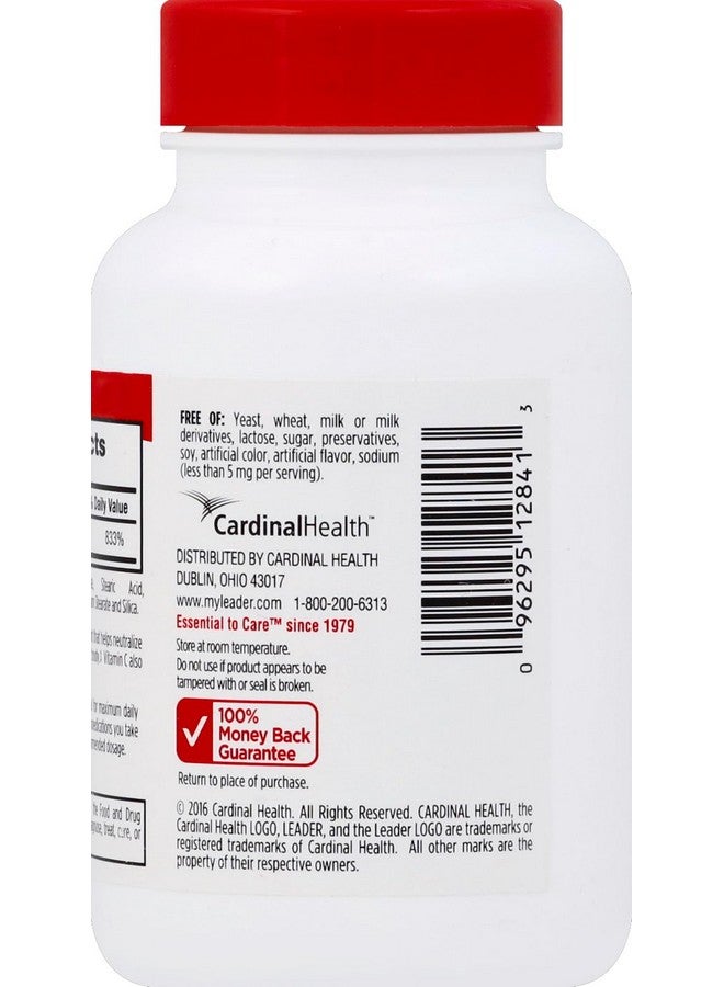 LEADER Vitamin C Tablet 500Mg 250 Count per Bottle (2 Pack) - Image 3