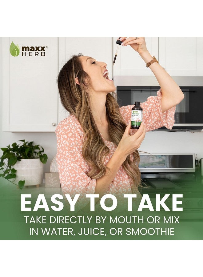 Maxx Herb PAU D'Arco Tincture - Max Strength PAU D Arco Extract for Immune Support, Taheebo Tea Inner Bark Absorbs Better Than PAU Darco Capsules - 4 Oz Bottle (60 Servings) - Image 4
