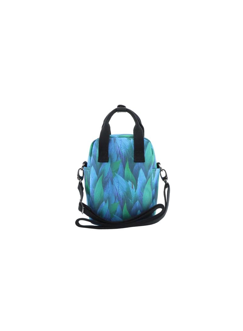 NATIONAL GEOGRAPHIC National Geographic LEGEND Mini Utility Bag Rhythm Of Nature For Men and Women, Durable Water Resistant Multi Function Casual Shoulder Bag/Lunch Box Bag With Top Handle/Removable Strap